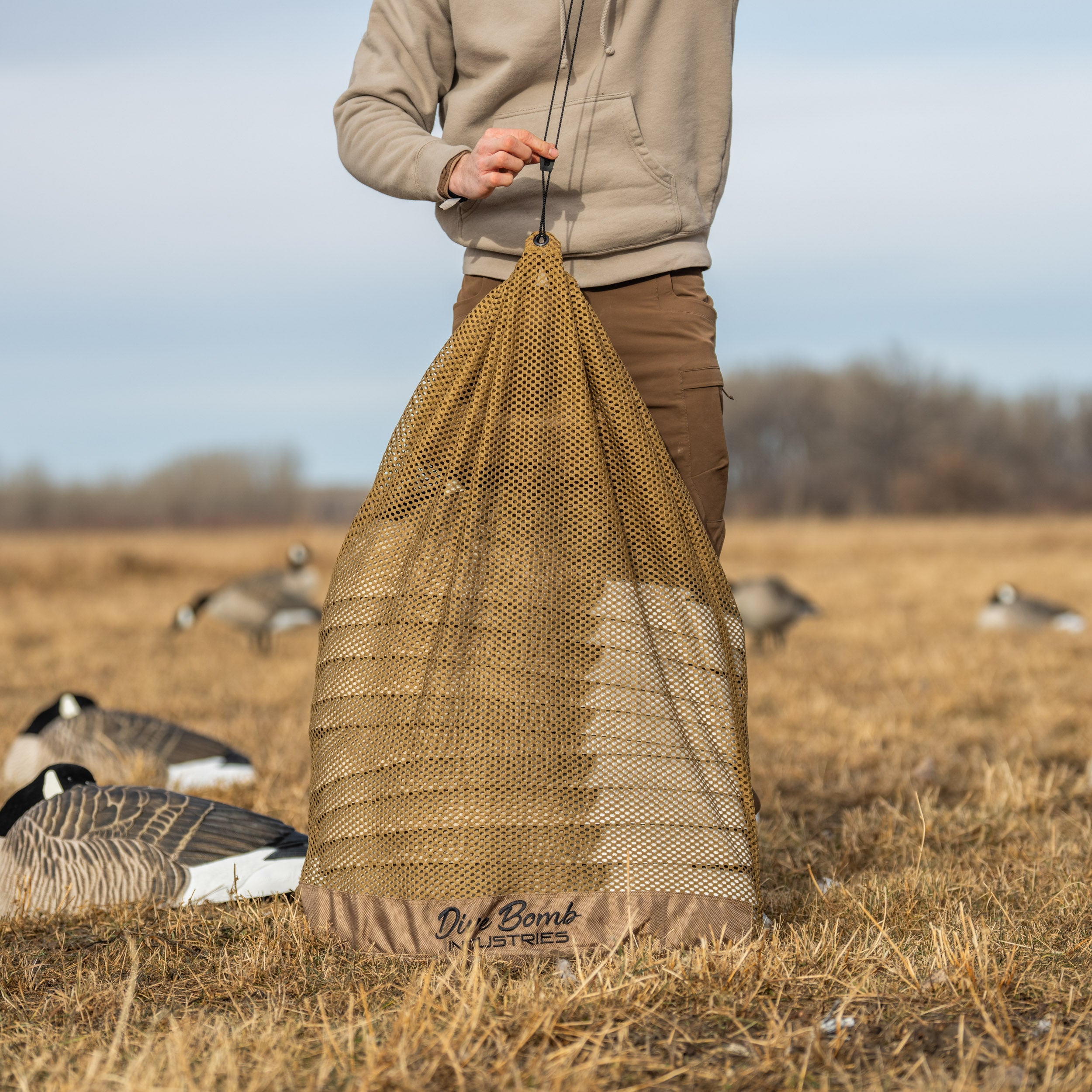 Mesh Decoy Bag