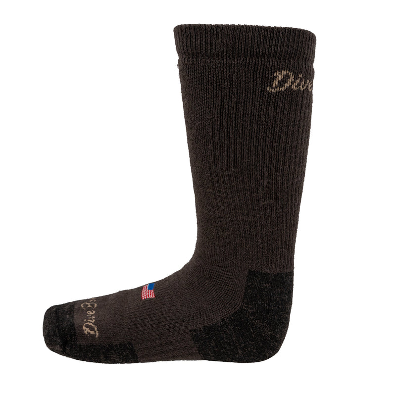 Heavyweight Merino Wool Socks Umber Small (8-12.5)