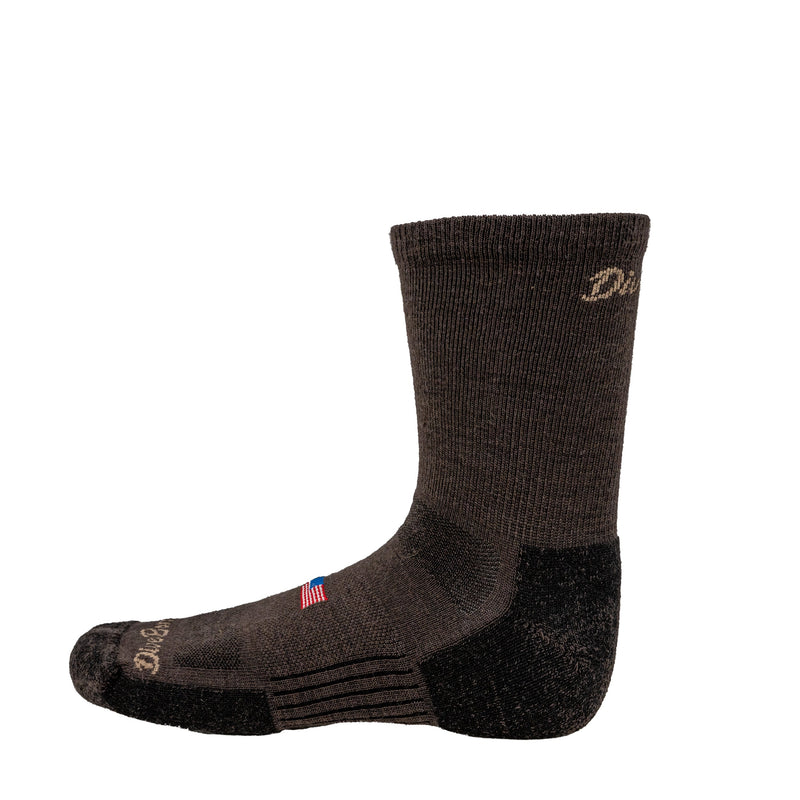 Merino Wool Early Season Socks Umber Small (8-12.5)