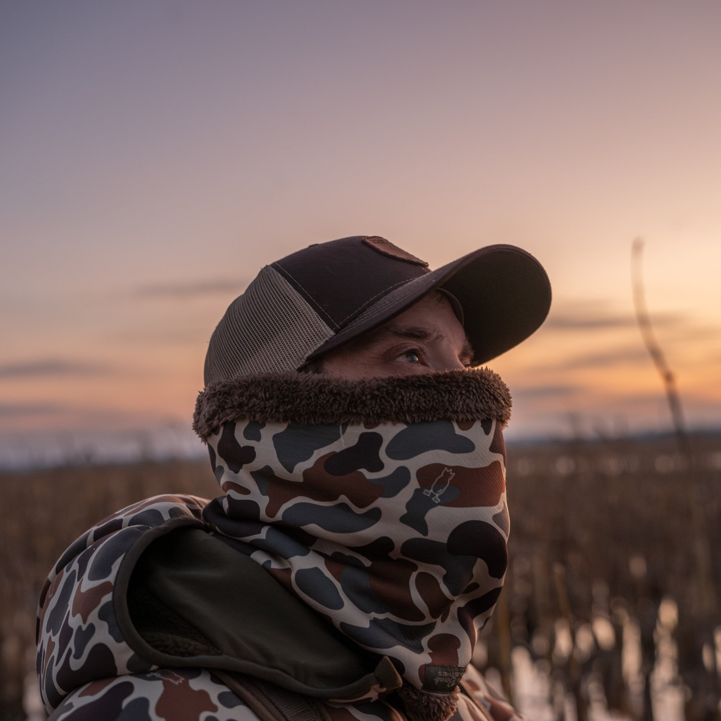 Fleece Neck Gaiter | Warm, Water-Repellent Face Protection – Dive