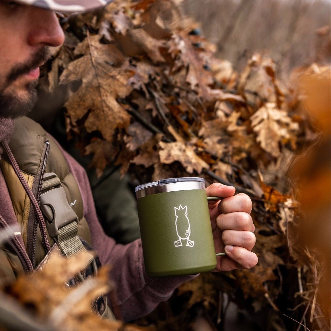 Durable 12 oz Mallard Mug Dive Bomb Industries