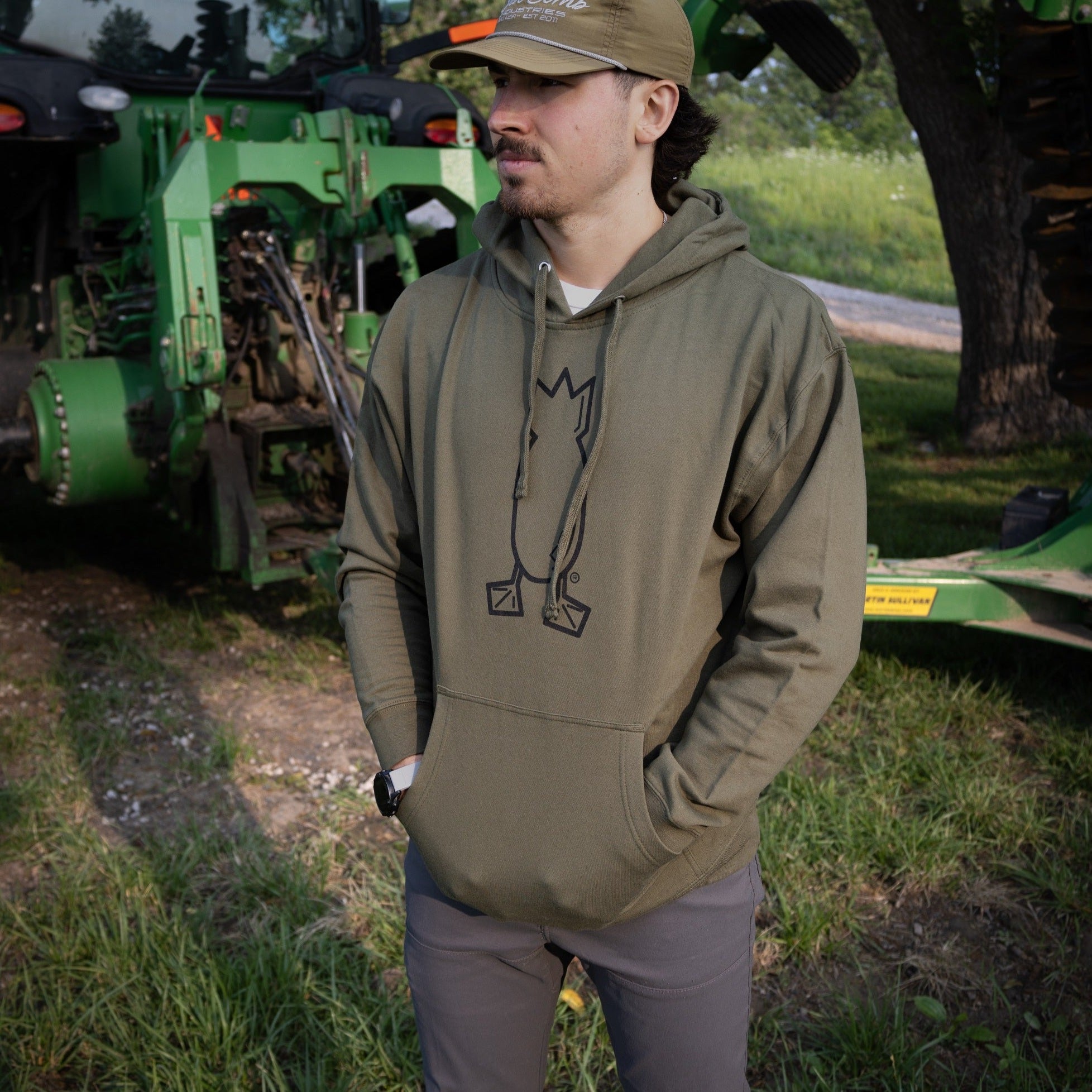 OG Logo Hoodie Unisex Hoodie Dive Bomb Industries