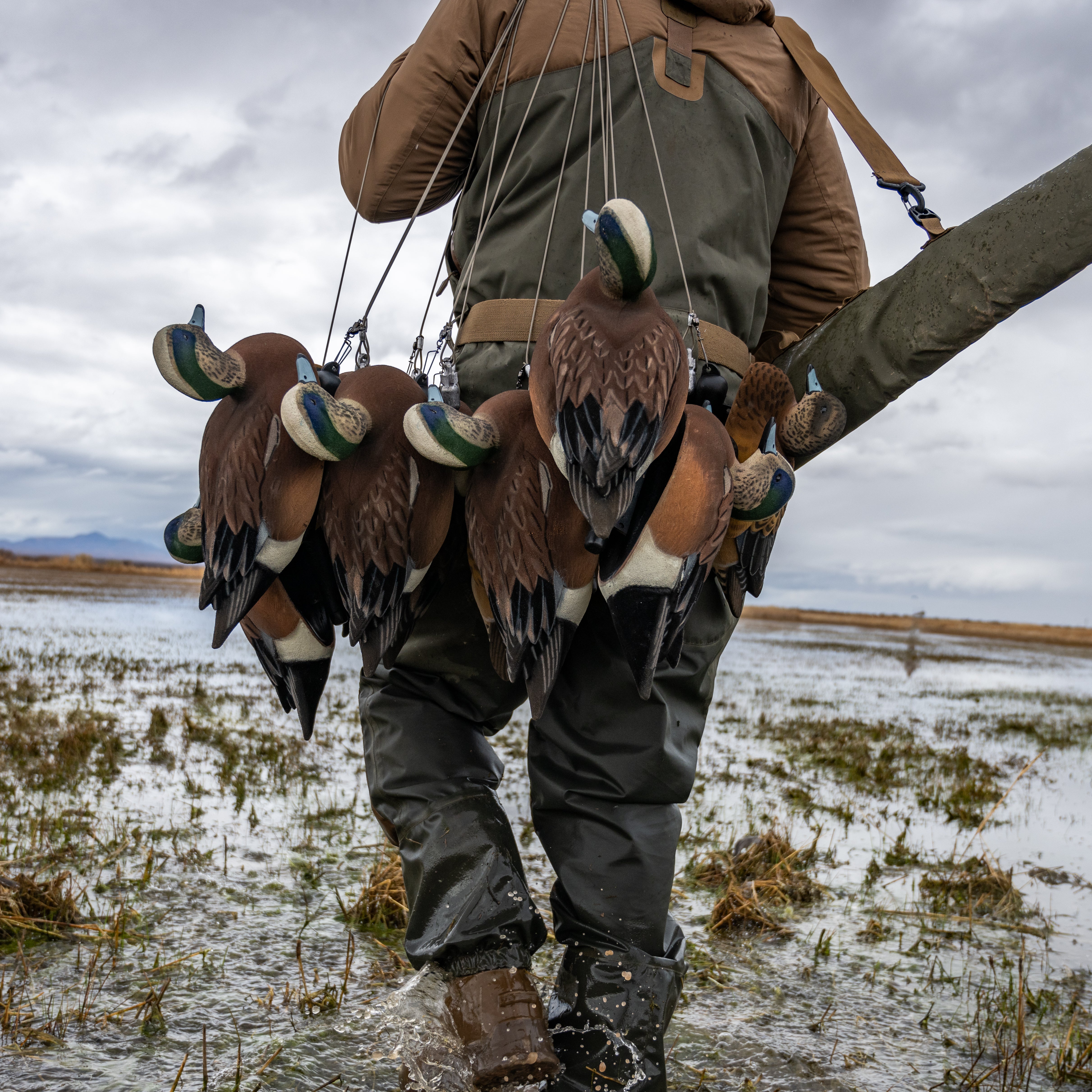 Fully Flocked Wigeon Floaters Floaters
