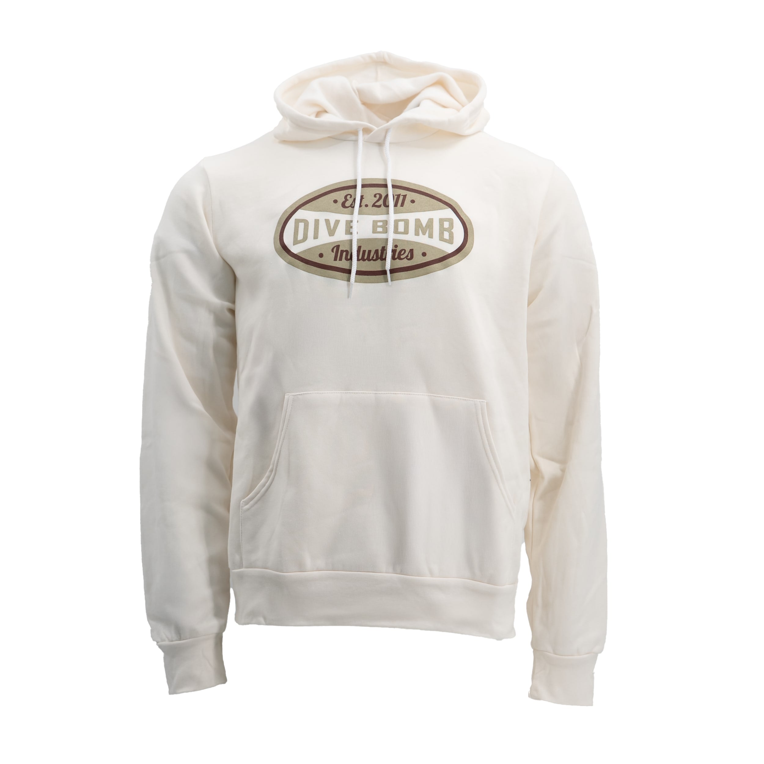 Fleece Hoodie Vintage White S