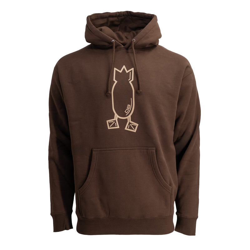 Hunting Hoodie Brown S