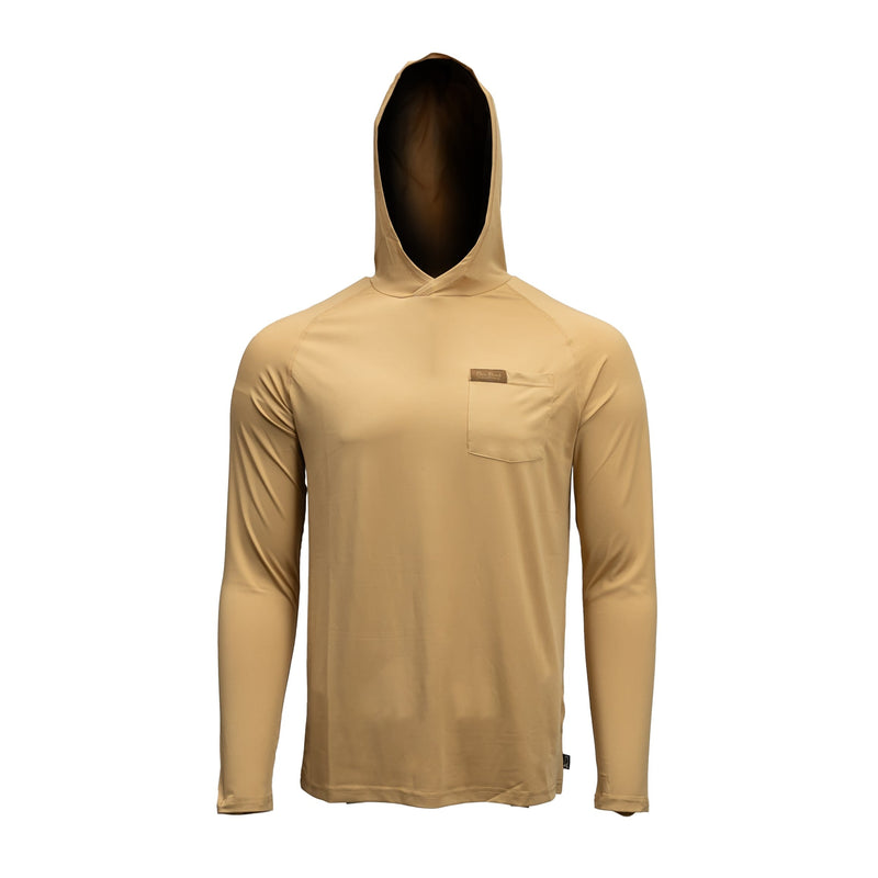 Performance Hoodie Field Tan S