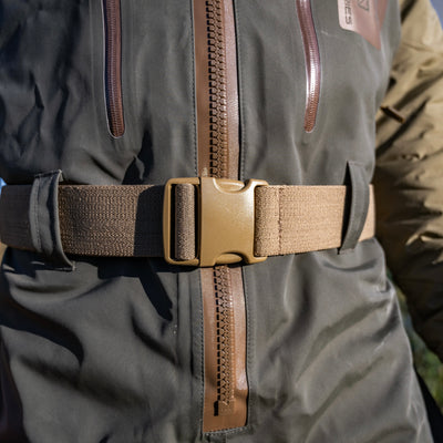 Zip Duck Hunting Waders - Covert Green