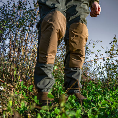 Zip Duck Hunting Waders - Covert Green