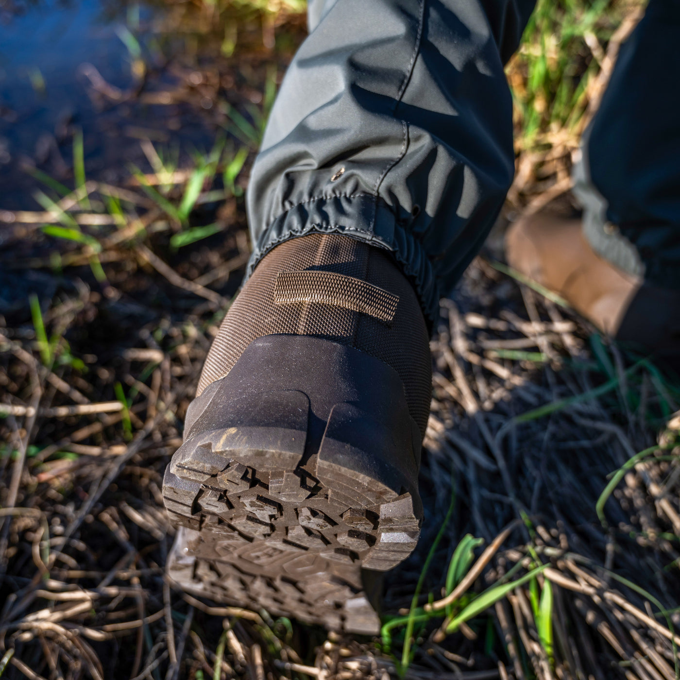 Zip Duck Hunting Waders - Covert Green