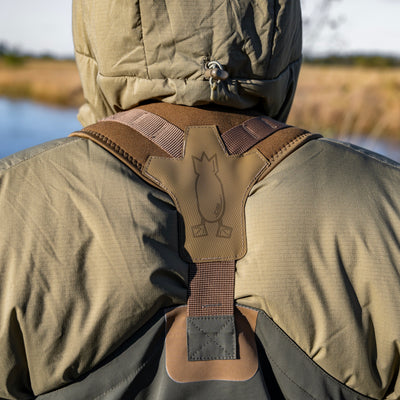 Zip Duck Hunting Waders - Covert Green