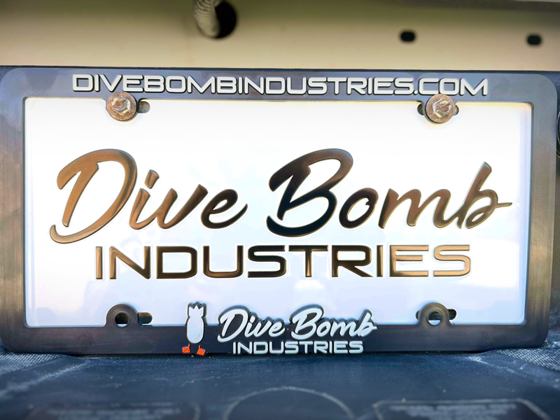 DB License Plate Frame