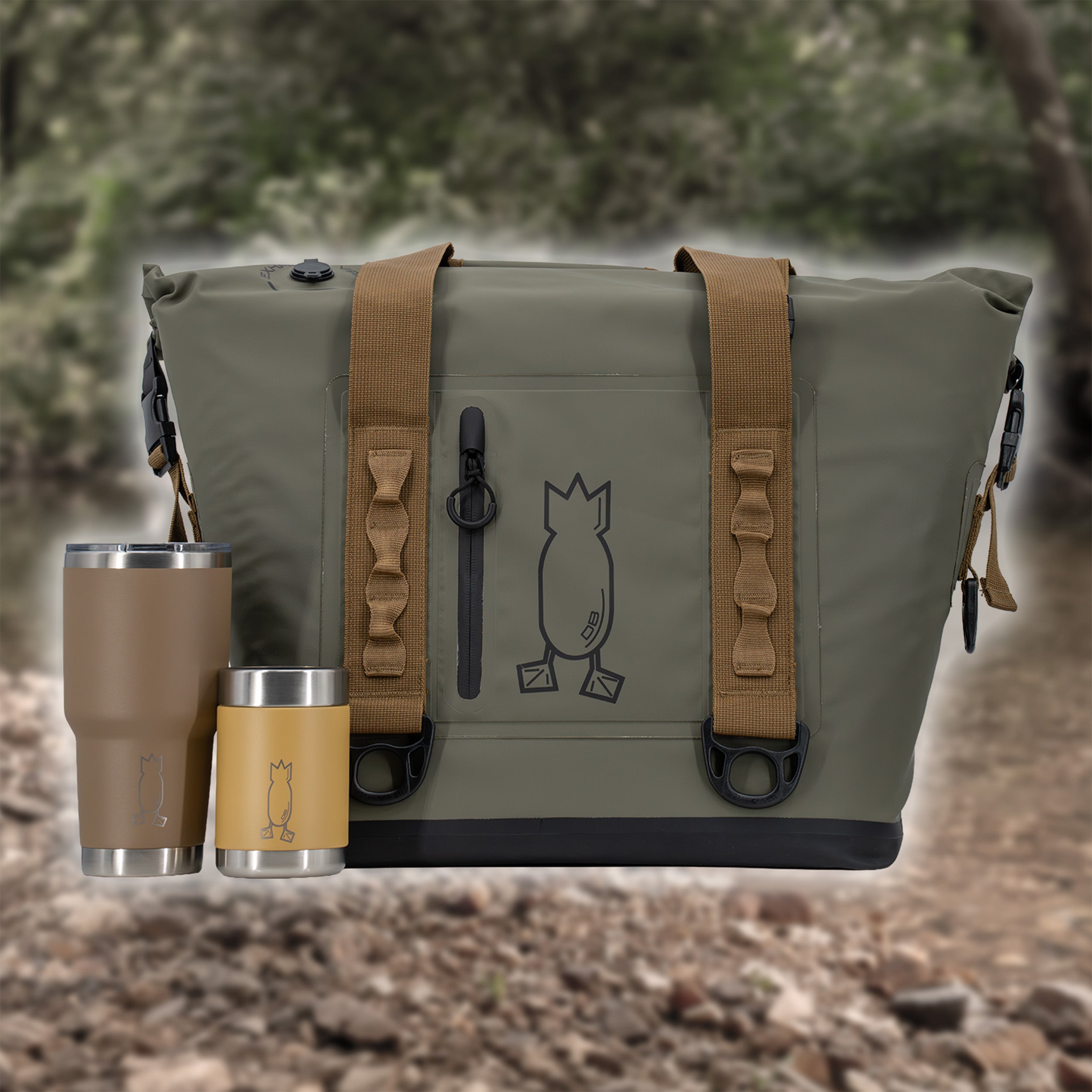 Rolltop Cooler and Drinkware Bundle