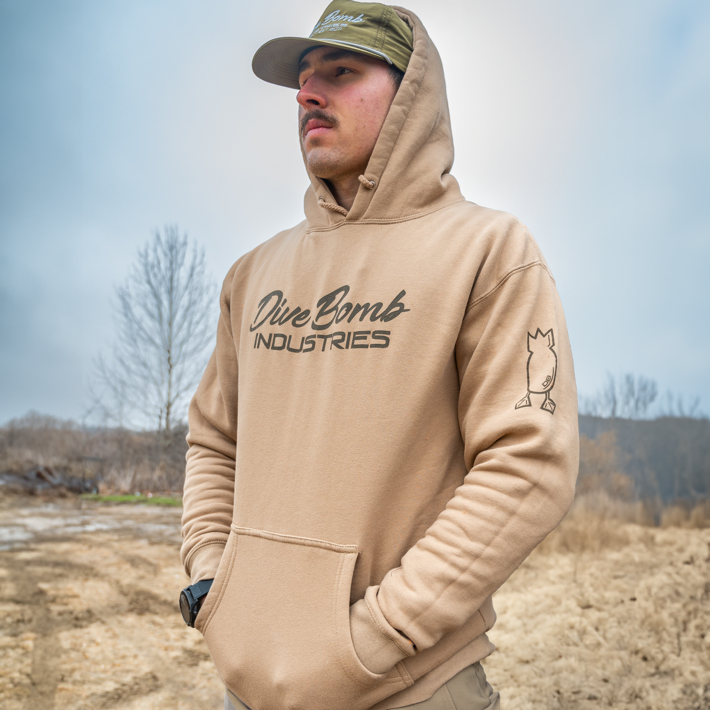 Script Text Heavyweight Hoodie