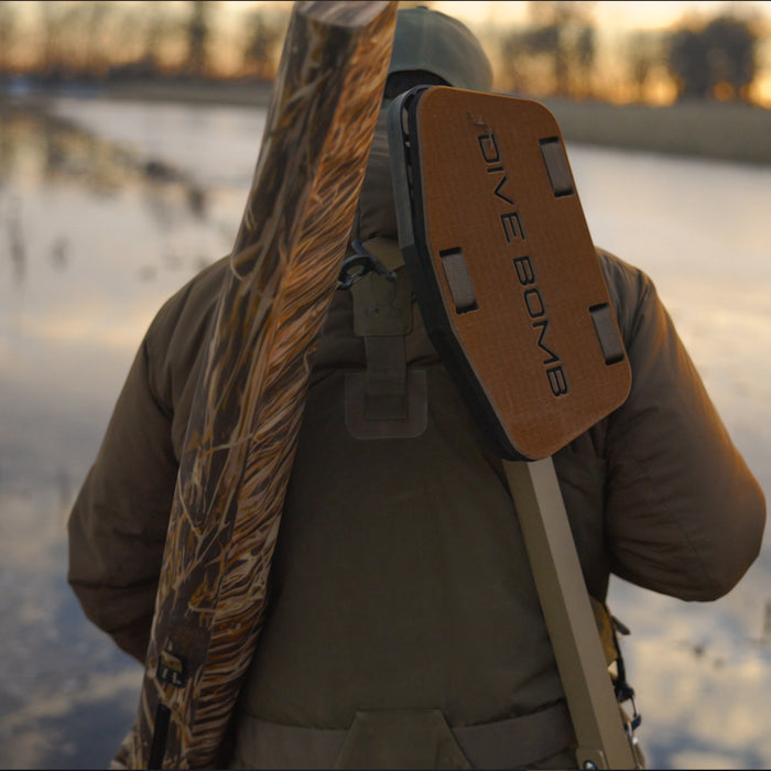Marsh Stool Marsh Seat | Comfortable & Adjustable For Waterfowl Hunting – Dive Bomb ...