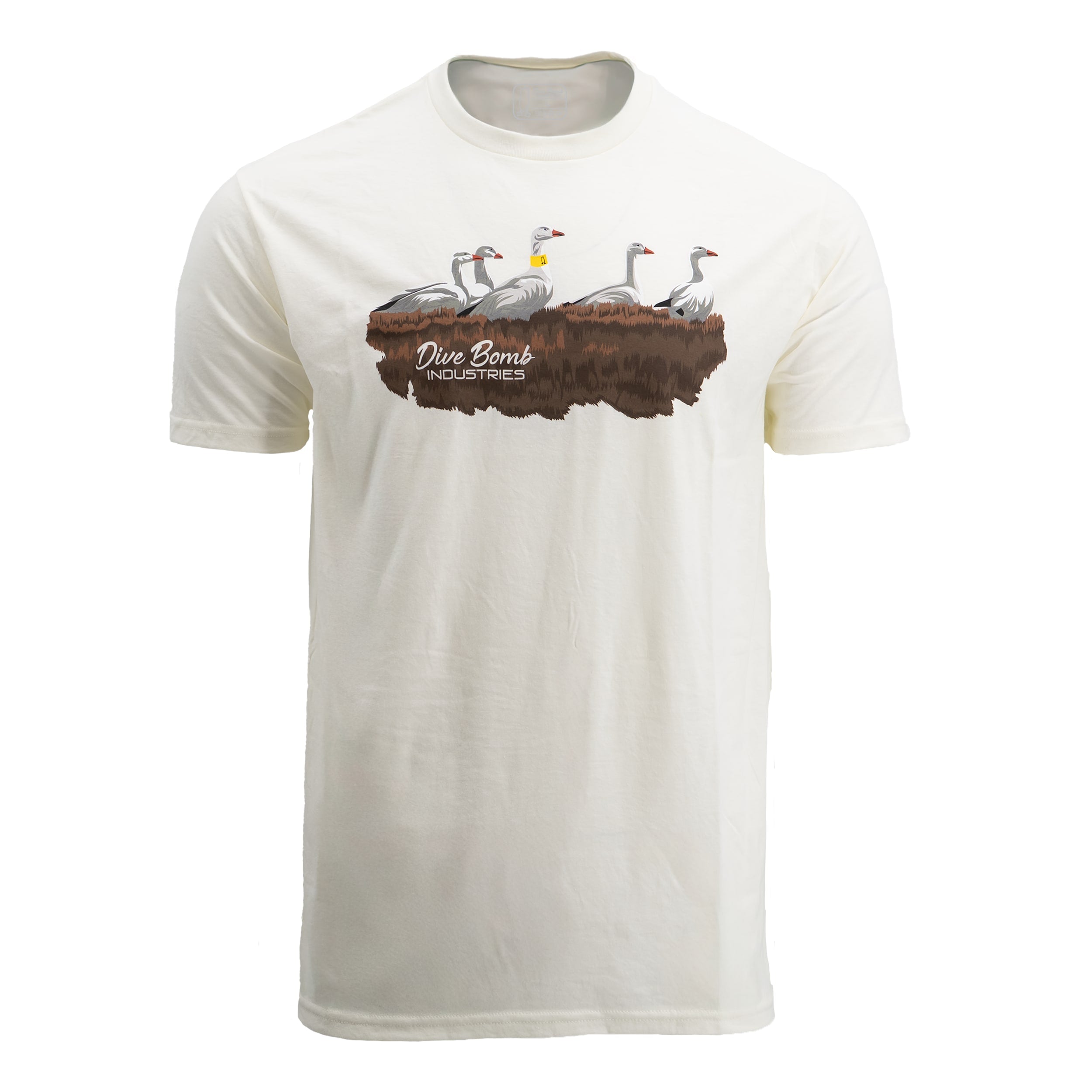 Spring Snow Goose Hunting Tee Natural S