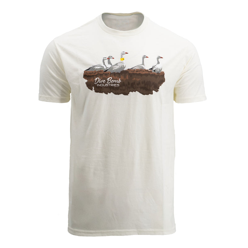 Spring Snow Goose Hunting Tee Natural S