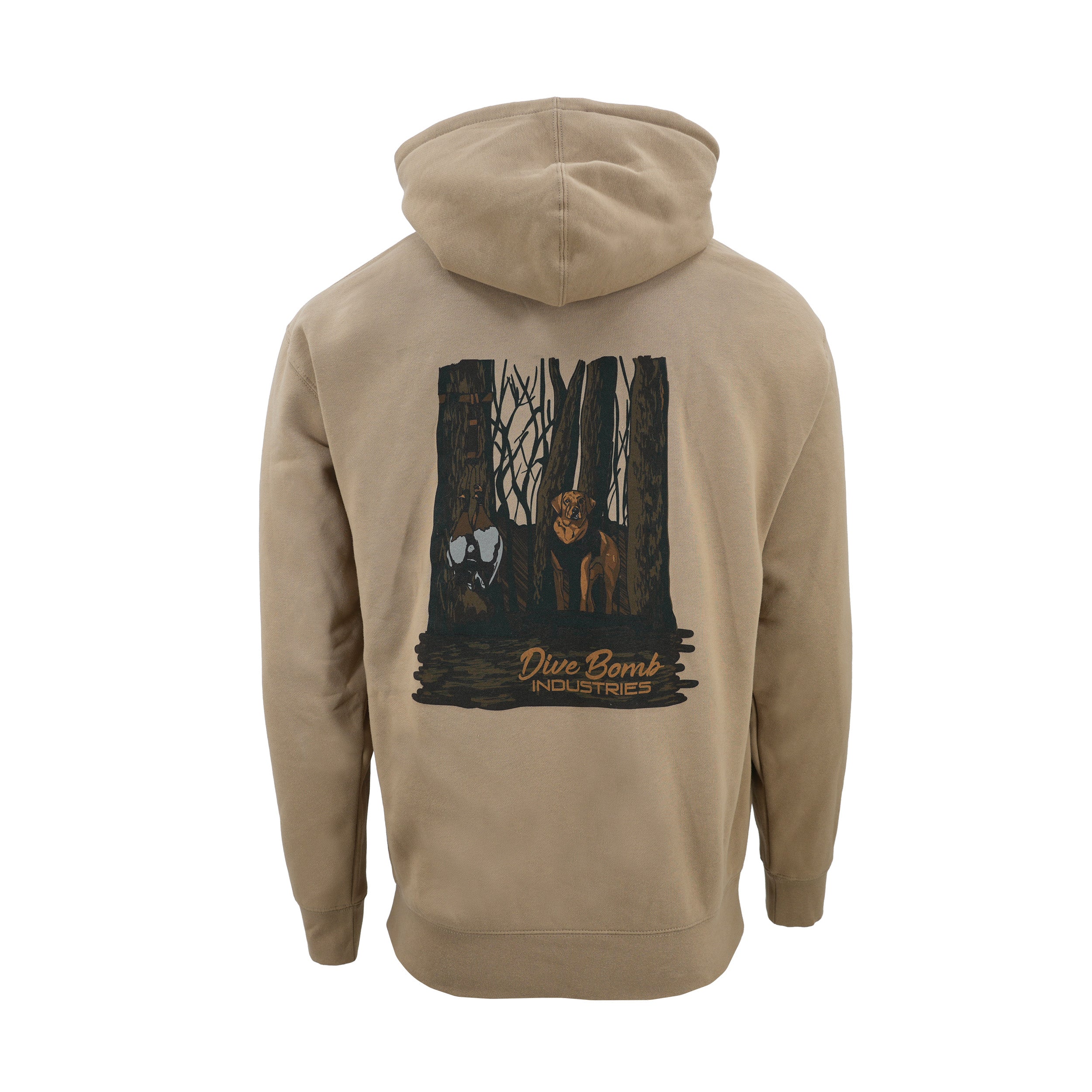 Swamp Pup Hoodie Sandstone Small