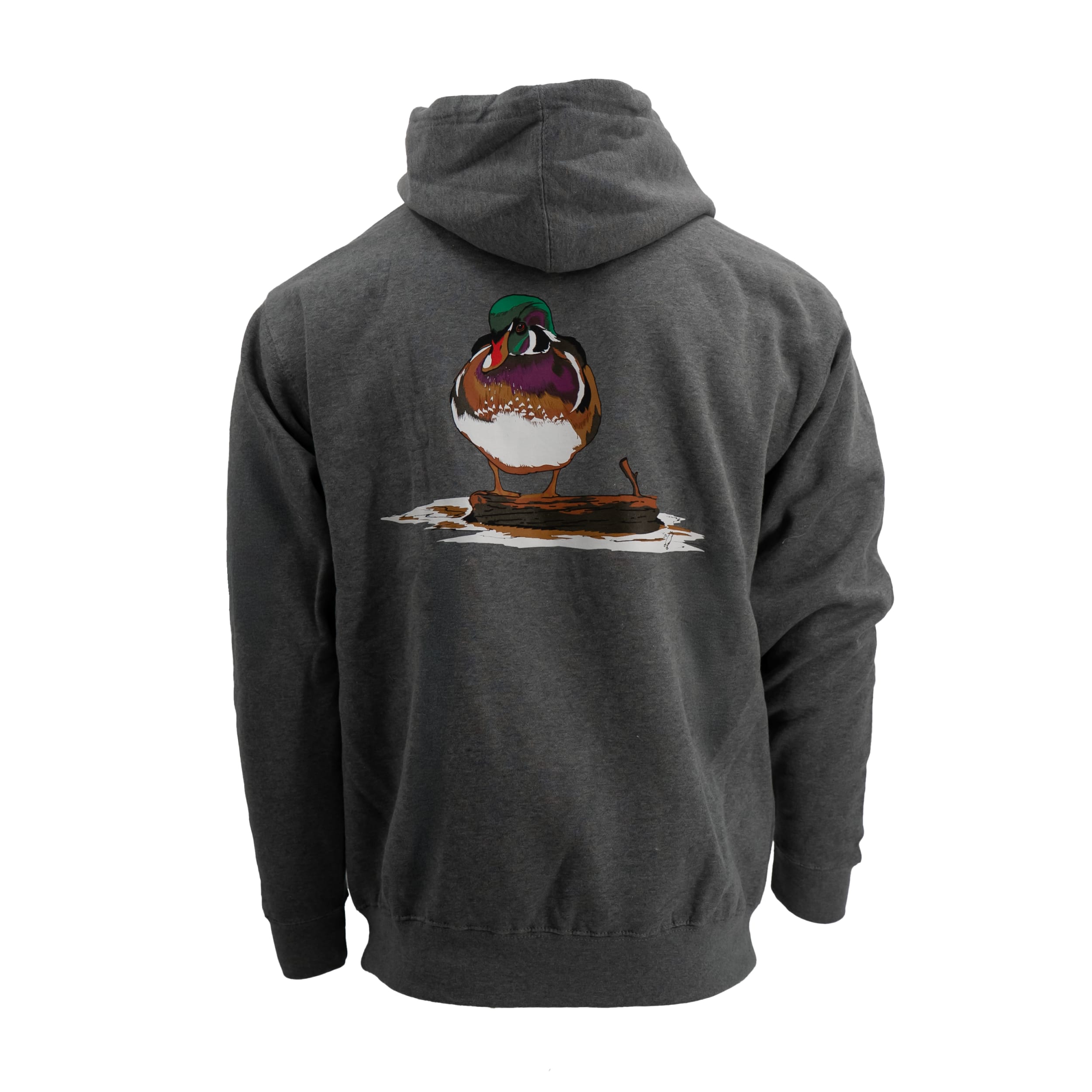 Woodie Hoodie Gunmetal Heather S