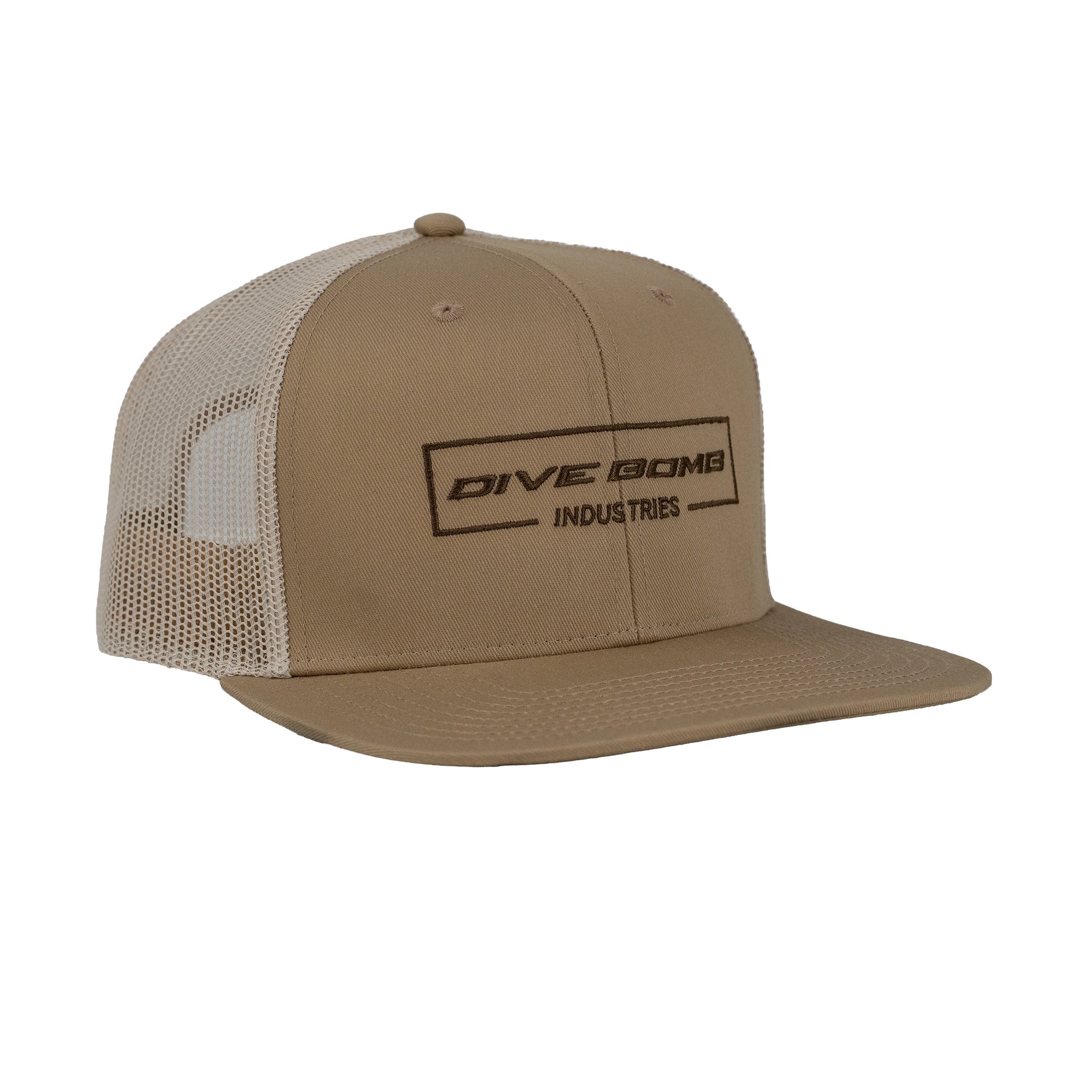 Locker Snapback Hat Khaki/Stone