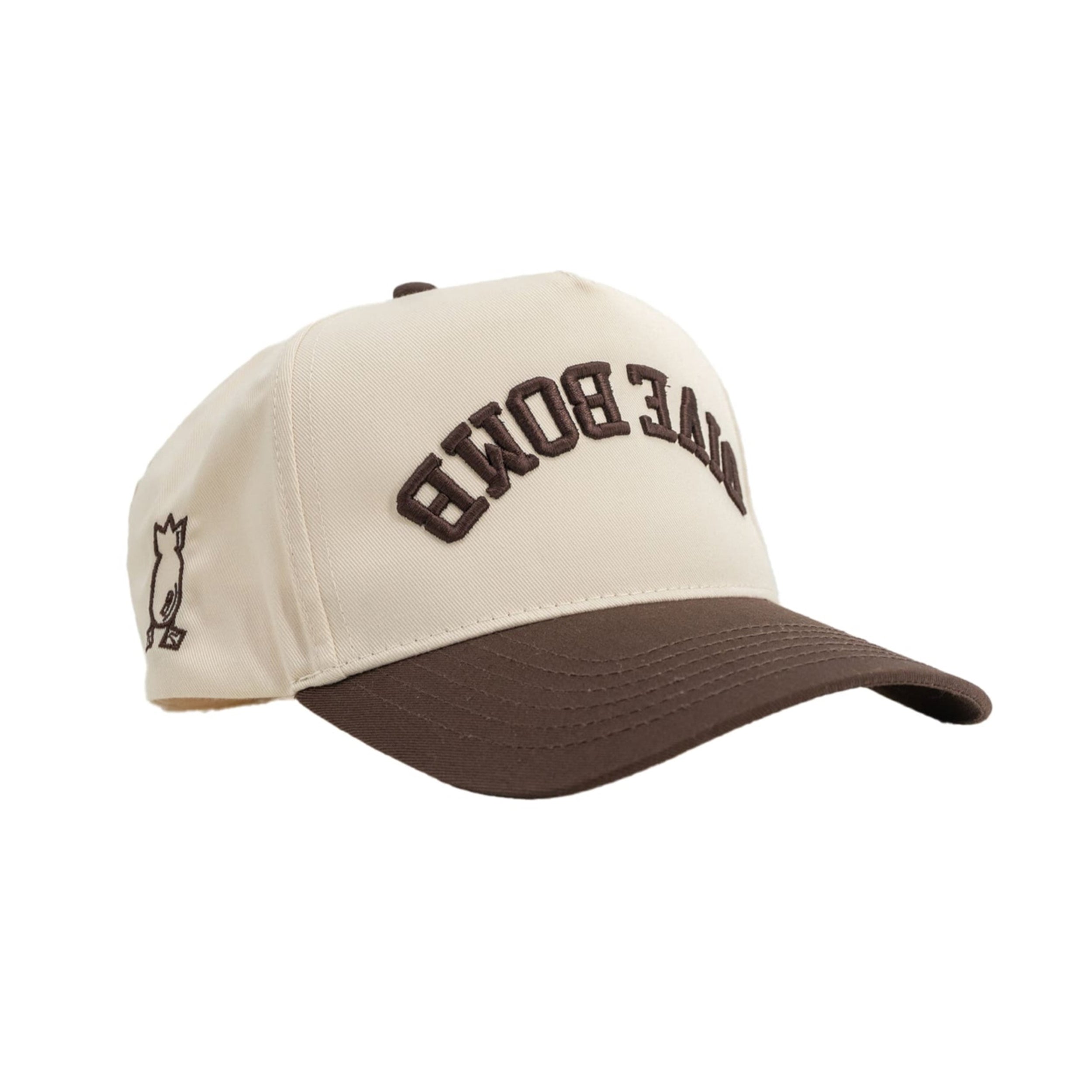 Reverse Snapback Hat Brown