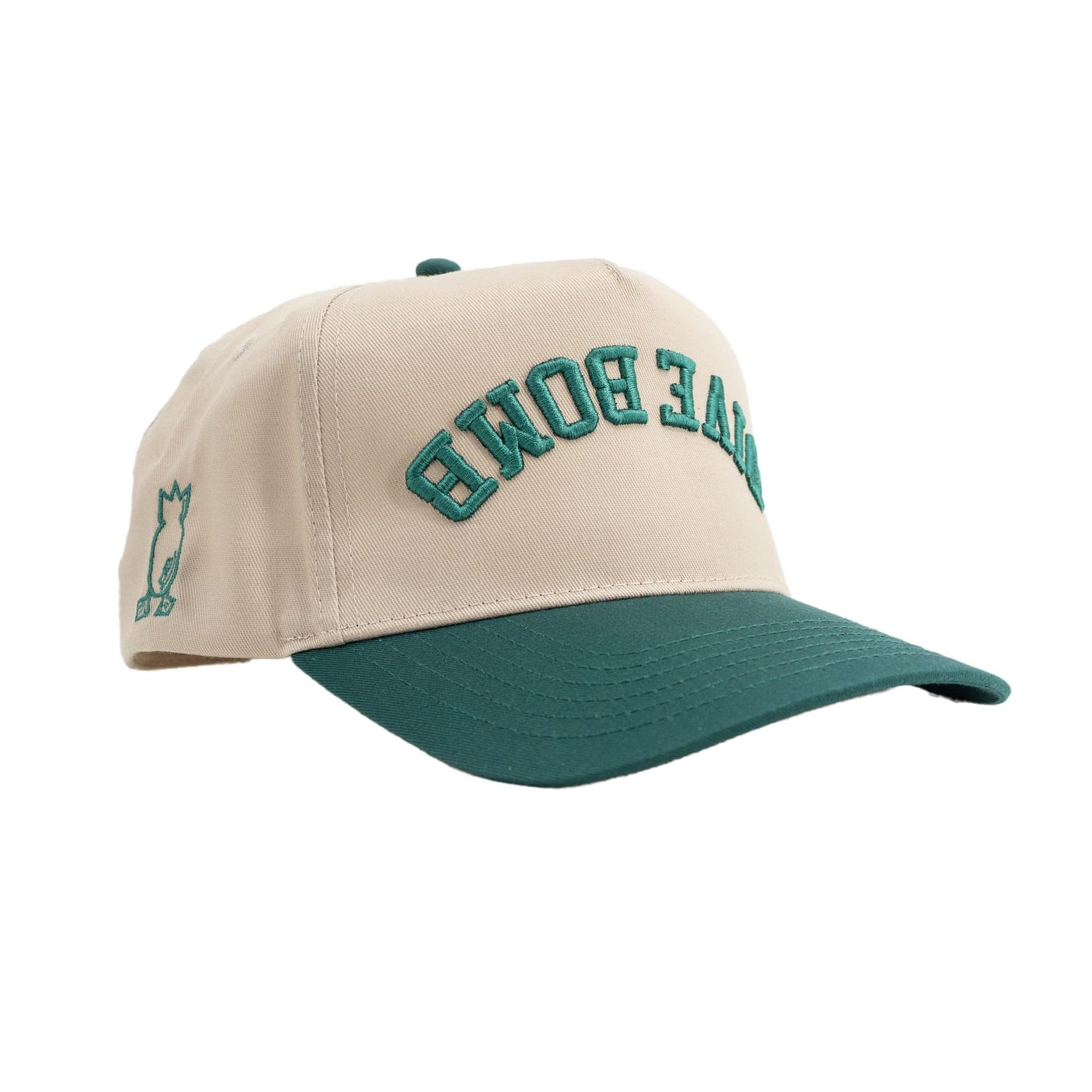 Reverse Snapback Hat Pine Green