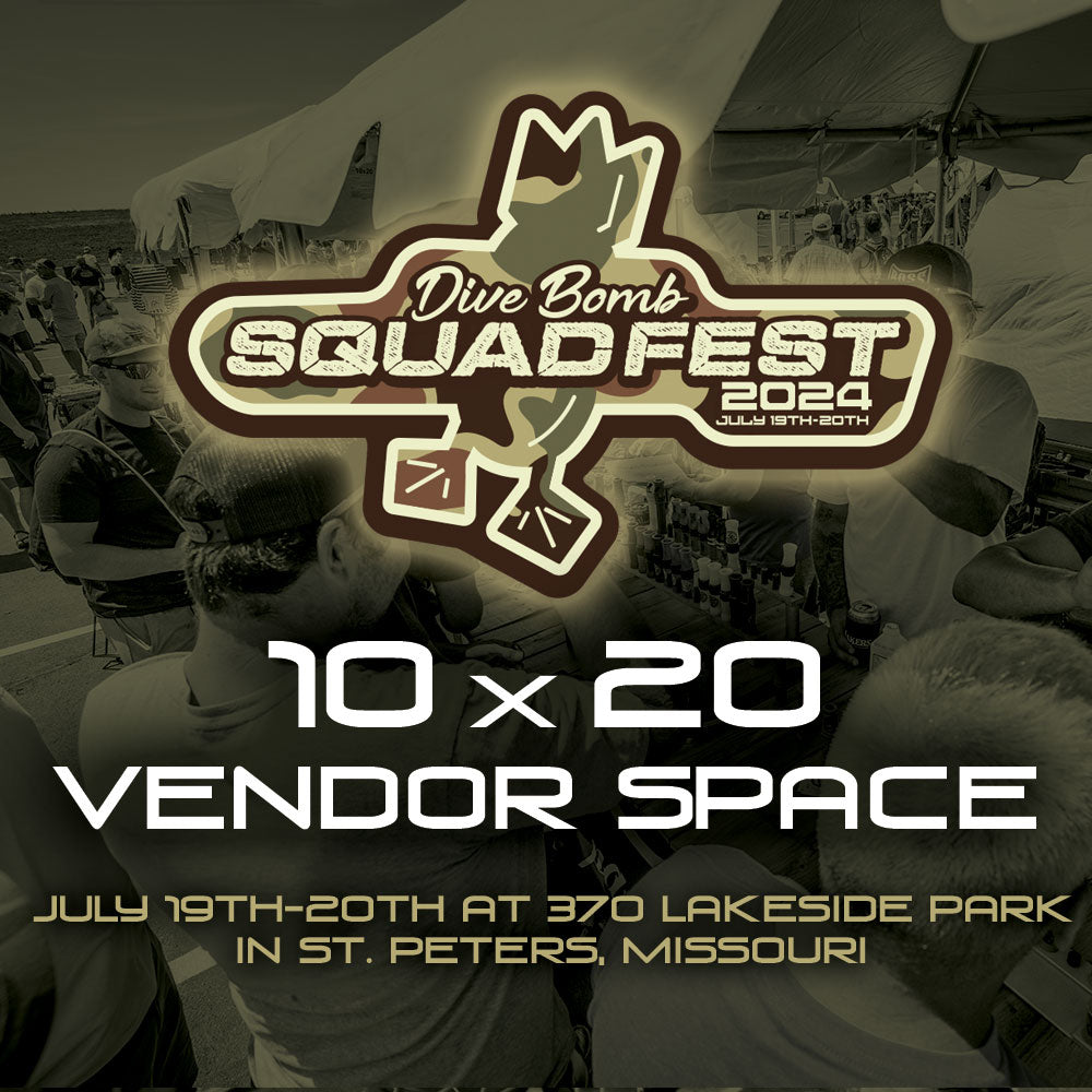 SquadFest 2024 10x20 Vendor Space