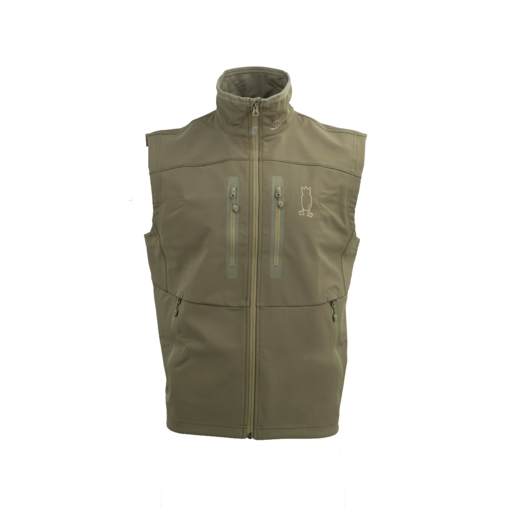 Softshell Vest Covert Green S