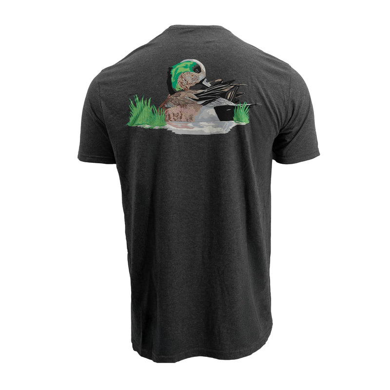 Wigeon Elite Tee Heathered Charcoal S