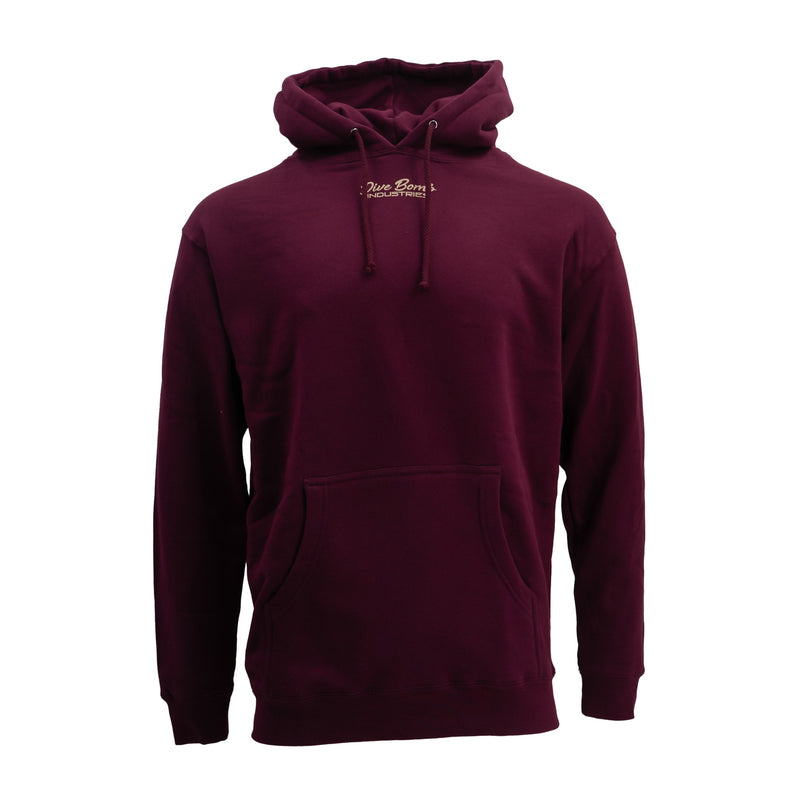 Wigeon Hoodie Maroon S