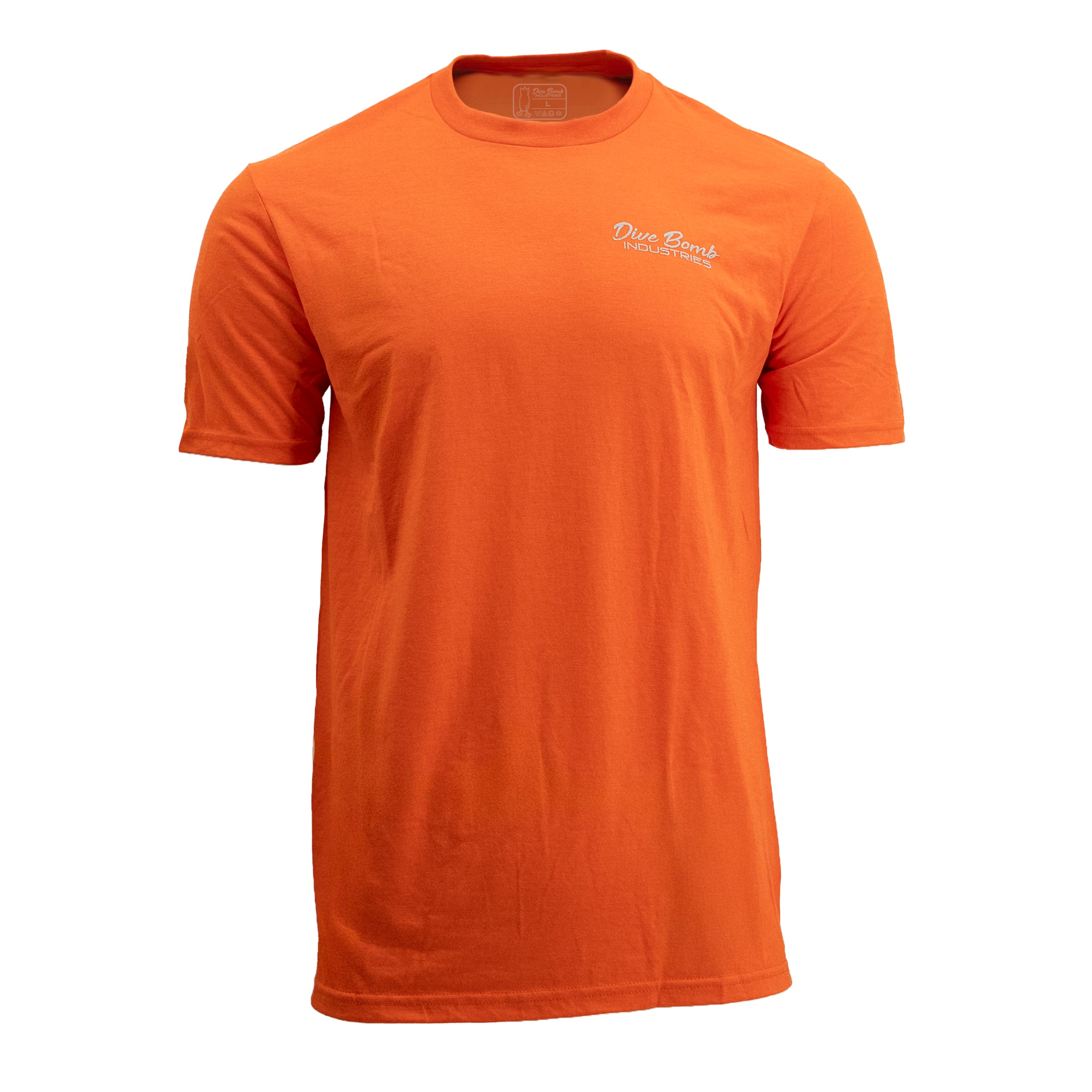 Wood Duck Tee Deep Orange Heather S