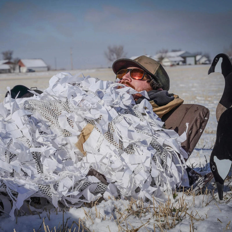 Ghillie Blanket Snow Blend