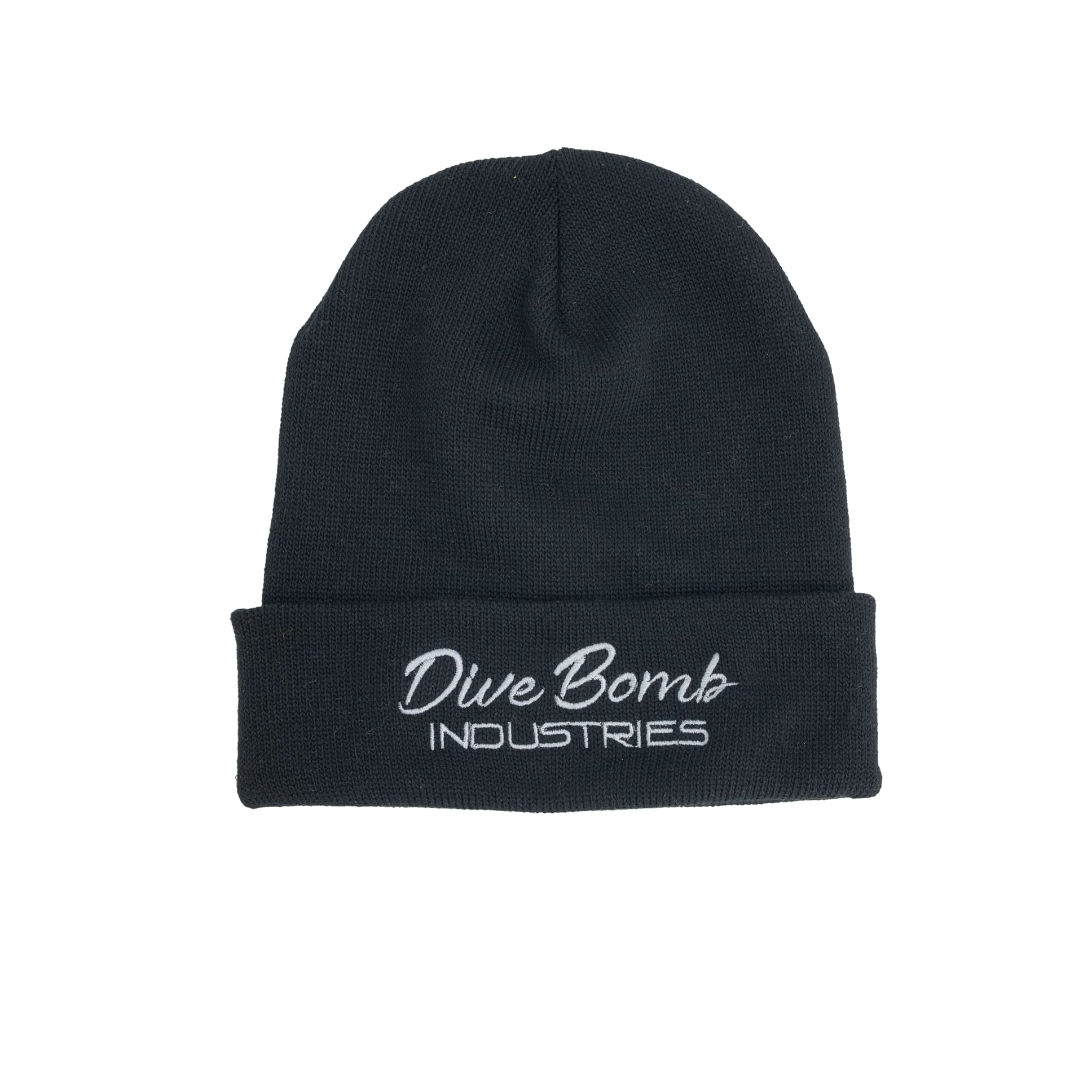 Script Text Hunting Beanie Black