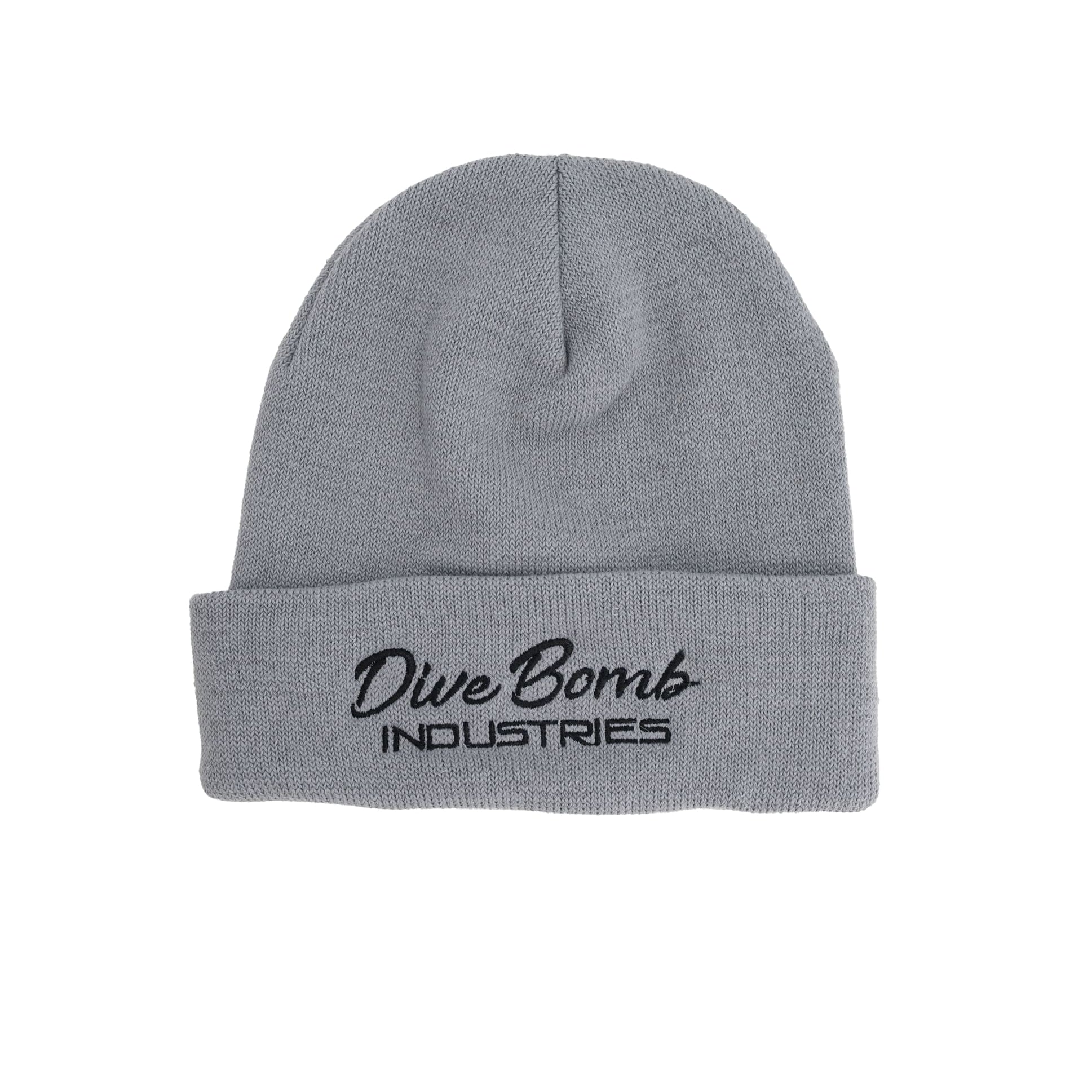Script Text Hunting Beanie Grey