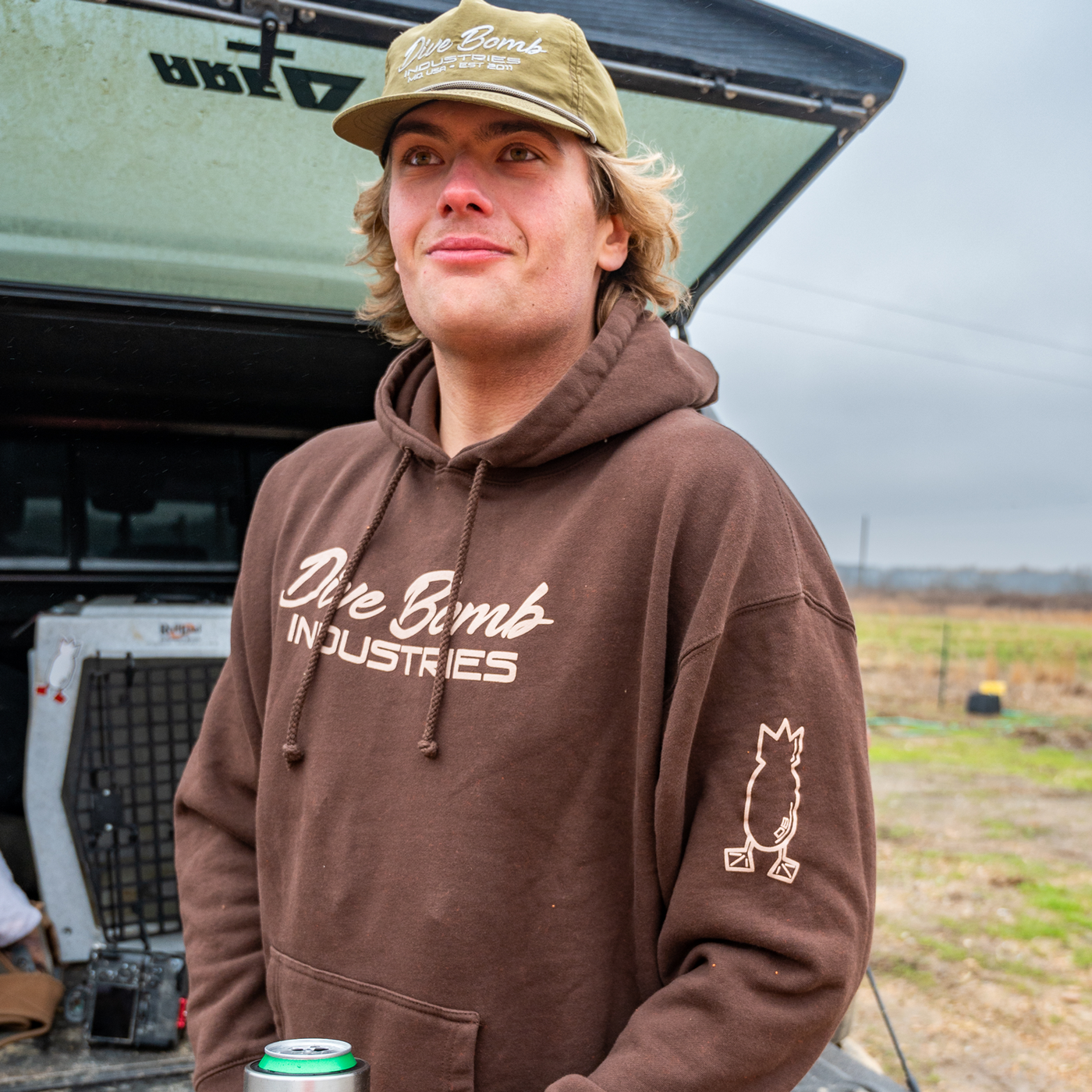 Script Text Heavyweight Hoodie