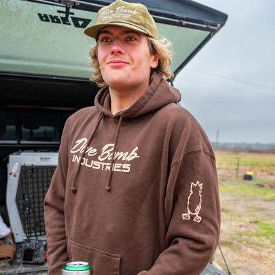 Script Text Heavyweight Hoodie