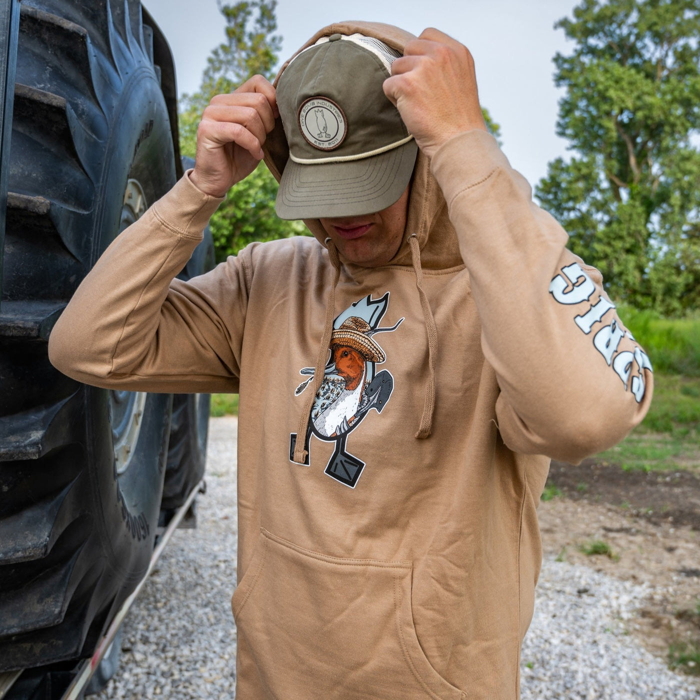 Bull Sprig Hoodie