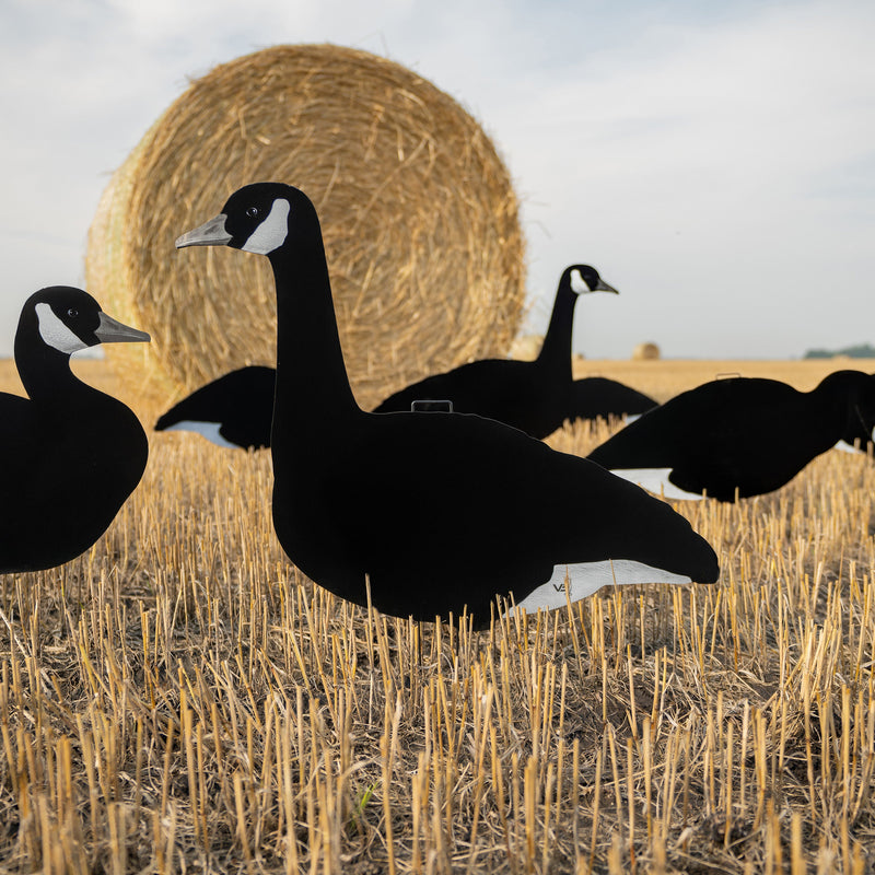 V3BW Flocked Black and White Silhouettes Decoys