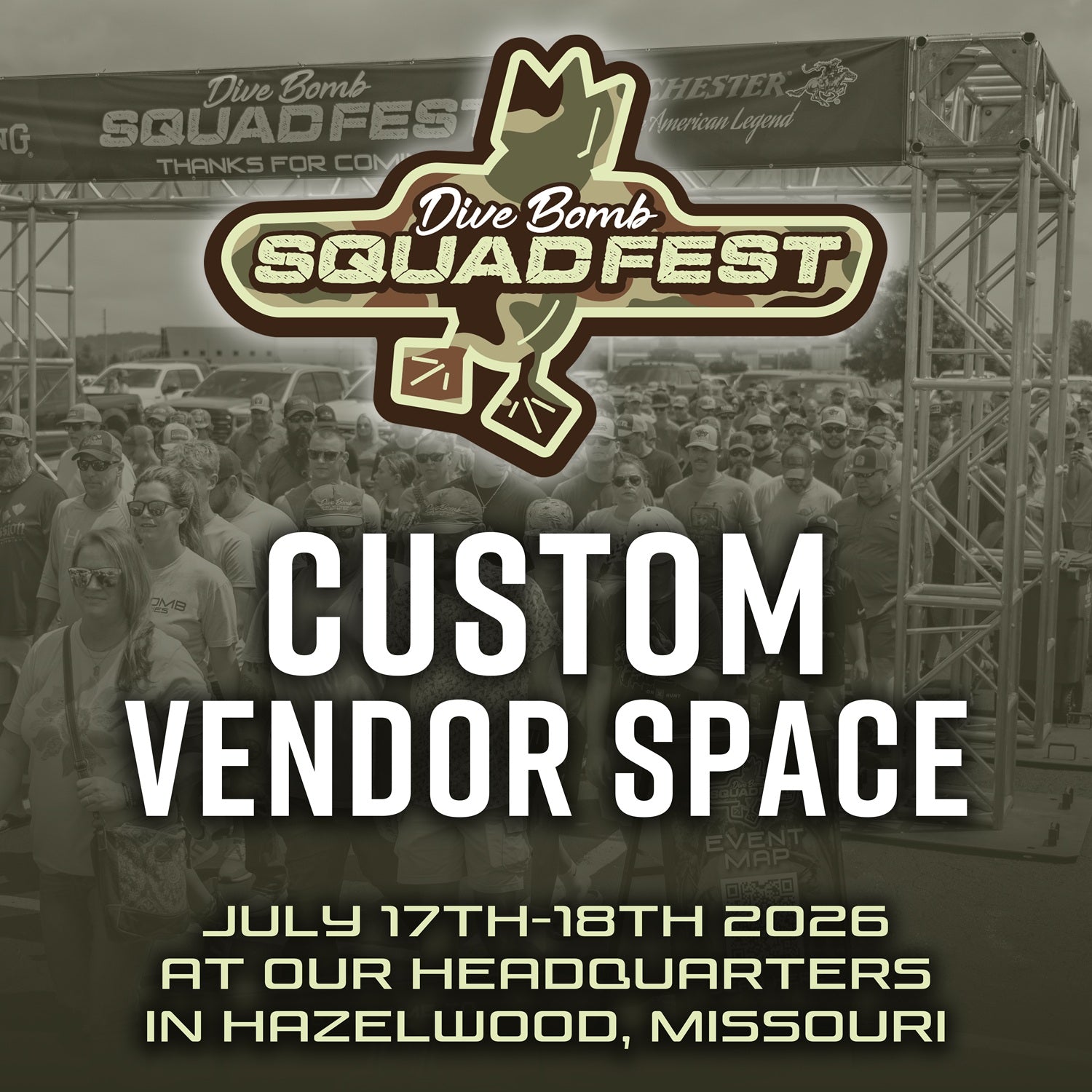 SquadFest 2026 Custom Vendor Space