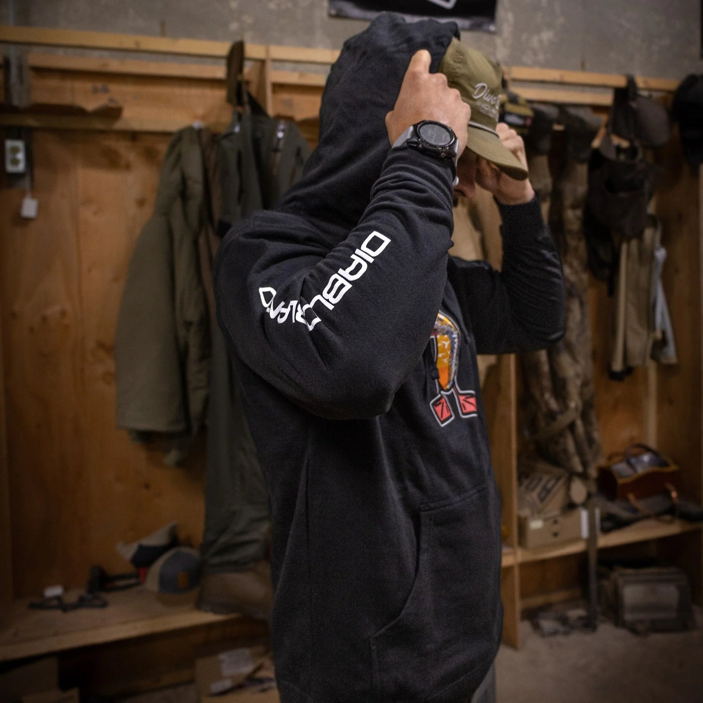 Diablo Blanco Hoodie (Black)