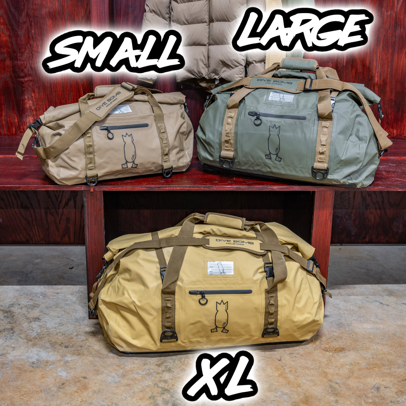 Dry Duffel Bag Dive Bomb Industries