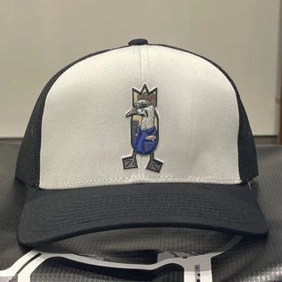 Greasy Juvie Snapback Hat (Black/White)