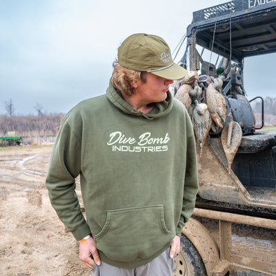 Script Text Heavyweight Hoodie