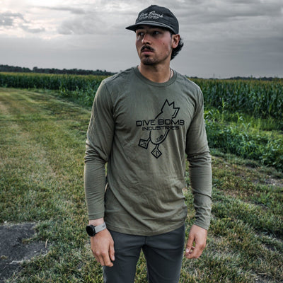 Strikethrough Logo Long Sleeve