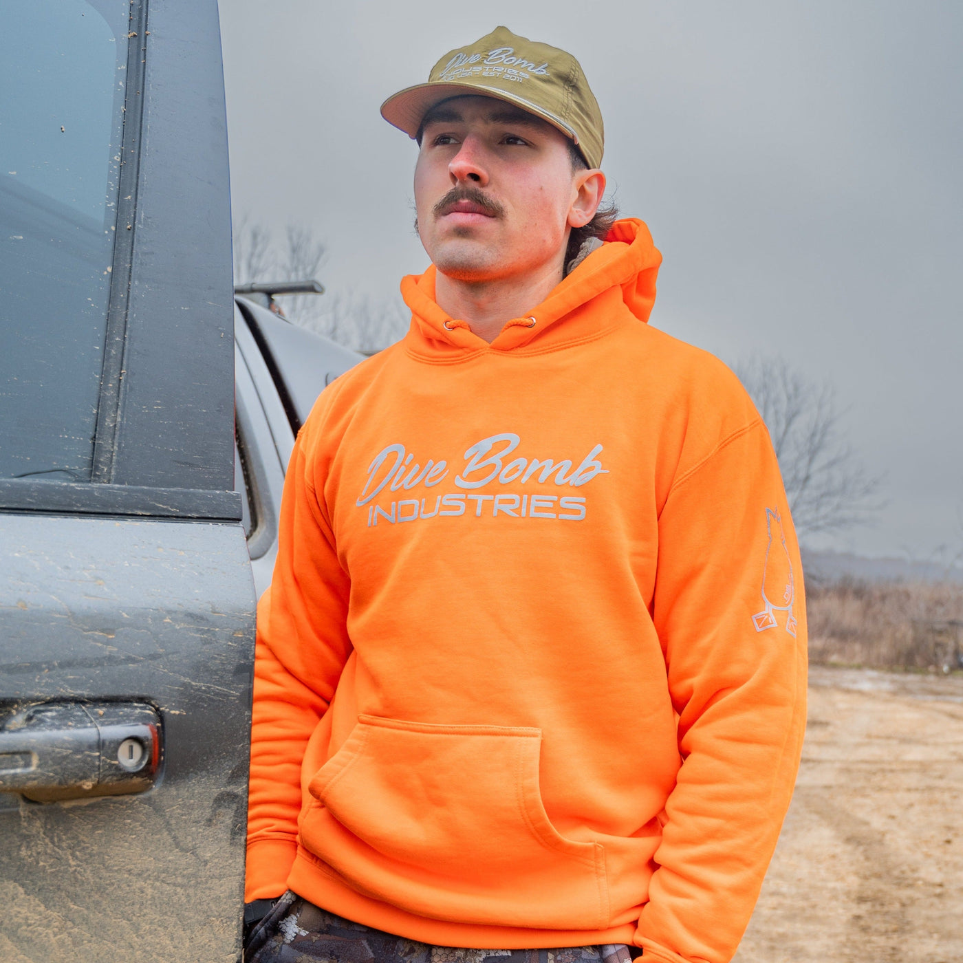 Script Text Heavyweight Hoodie