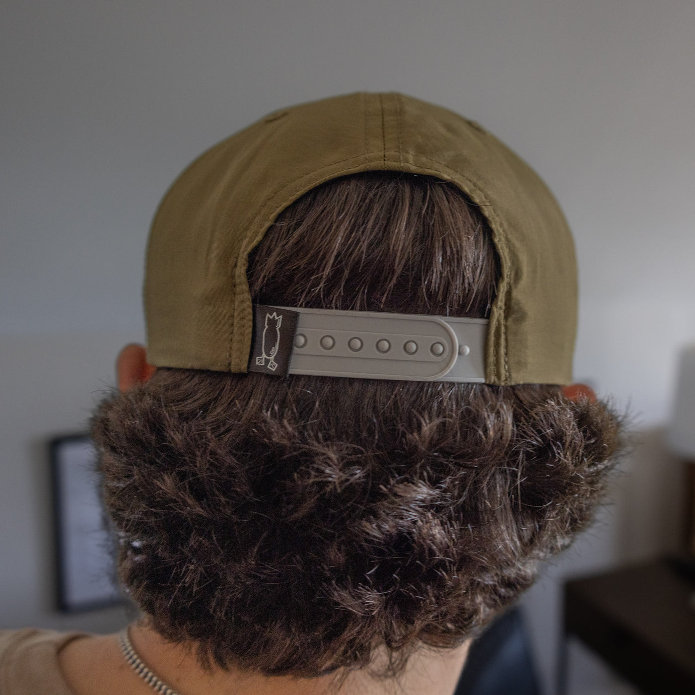 Script Text Parachute Rope Hat