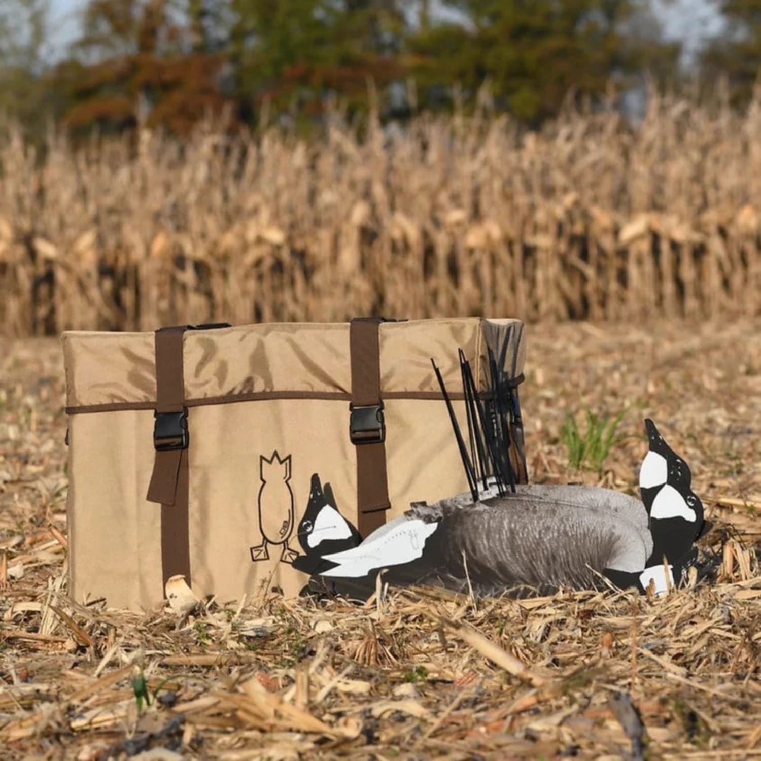 Silhouette Decoy Bag
