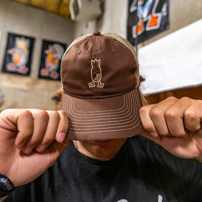Contrast Stitched OG Logo Unstructured Hat