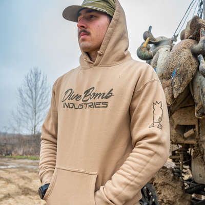 Script Text Heavyweight Hoodie
