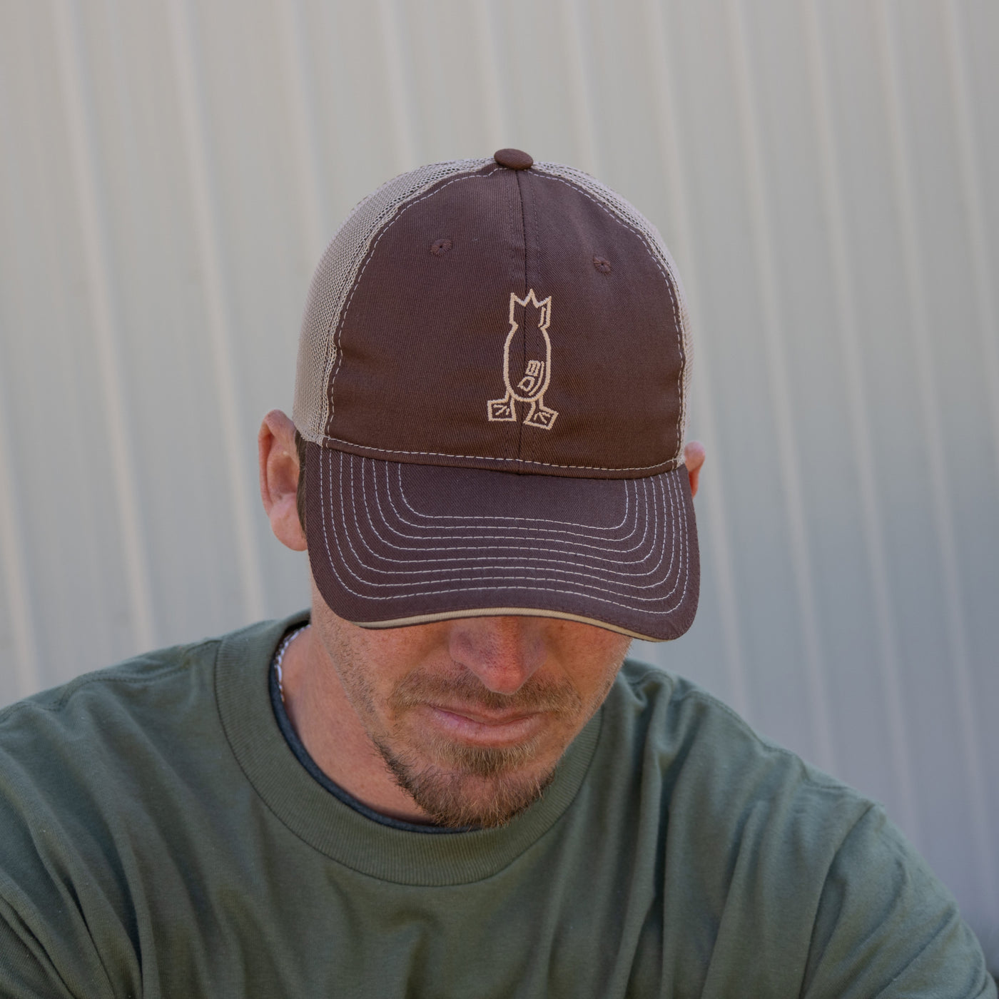 Contrast Stitched OG Logo Unstructured Hat