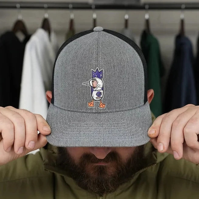Blue Rocket Snapback Hat